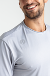 Short Sleeve Performance Shirt Stone Gray